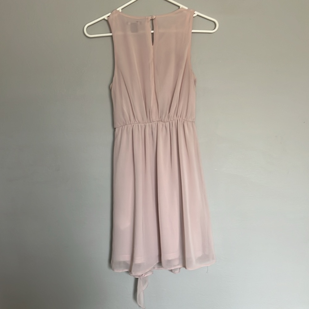 H&M Light Pink Ruffle Dress - Picture 2 of 5